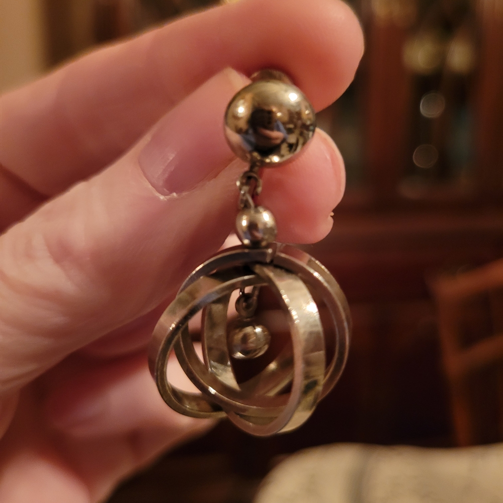 Elegant Silver Drop Earrings